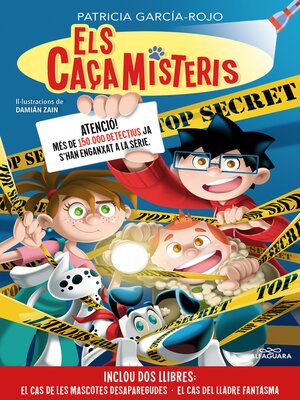 cover image of Els caçamisteris 1 i 2--Pack amb